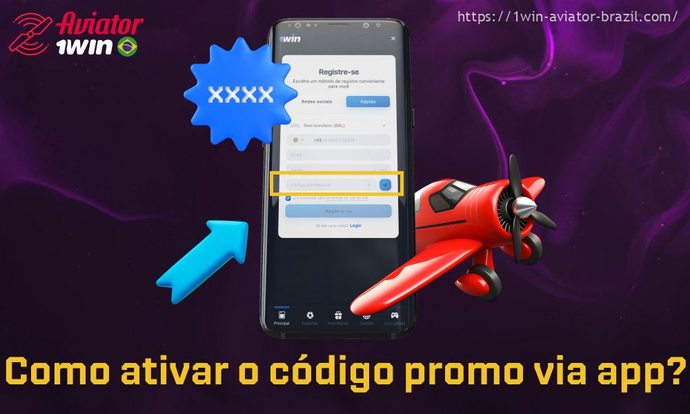 Os usuários brasileiros que quiserem experimentar o 1win Aviator em seu smartphone ou tablet podem ativar um código promocional de jogo do 1win Aviator em apenas alguns minutos