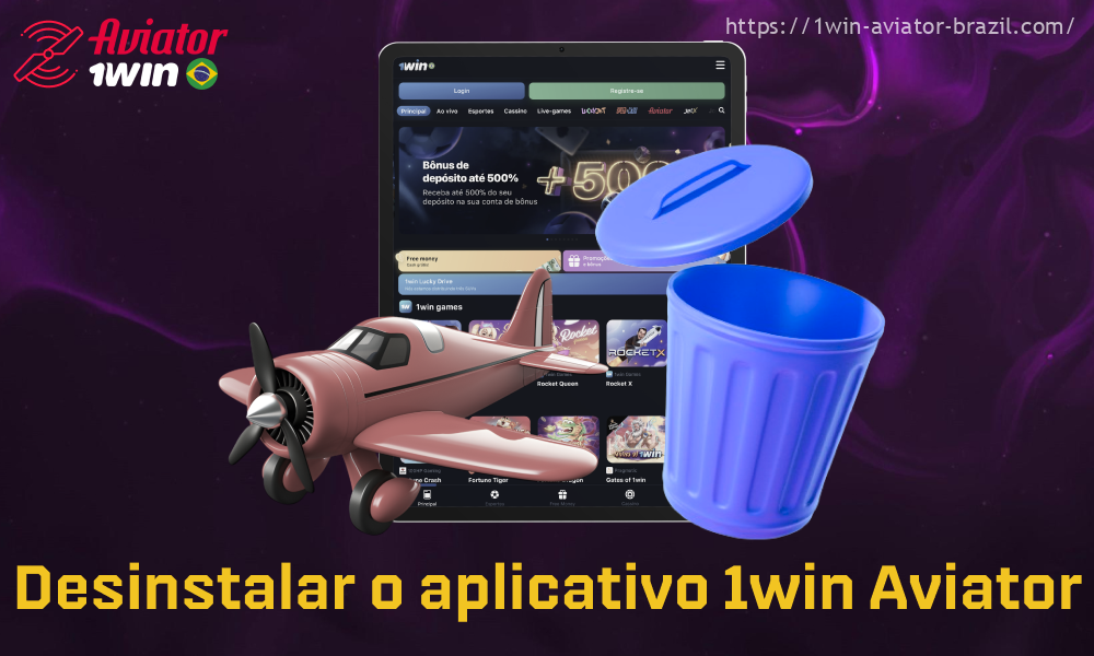 Os jogadores brasileiros precisarão de menos de um minuto para remover o aplicativo 1win Aviator de seus smartphones ou tablets