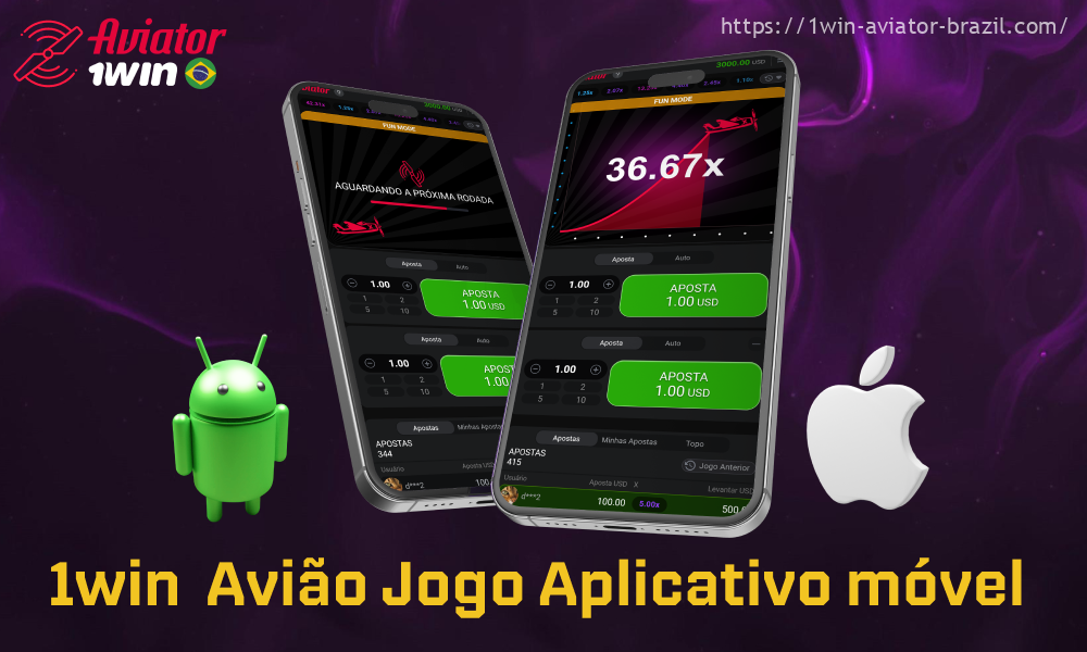 O 1win tem um aplicativo móvel prático que oferece aos usuários brasileiros a possibilidade de jogar o Aviator 1win de qualquer lugar
