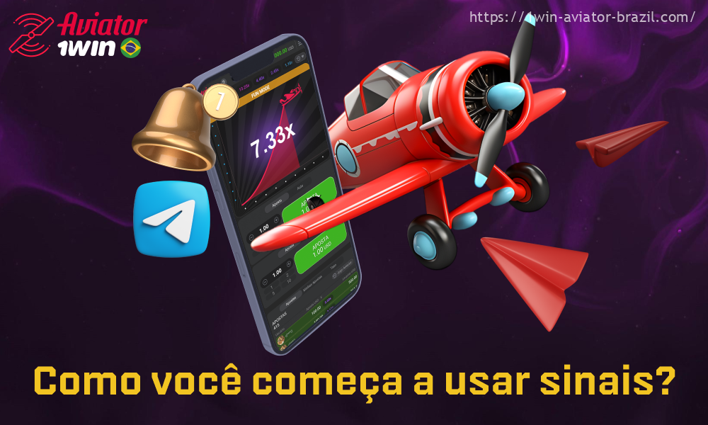 Para aumentar suas chances de ganhar, os brasileiros podem testar o telegrama para os sinais do 1win Aviator